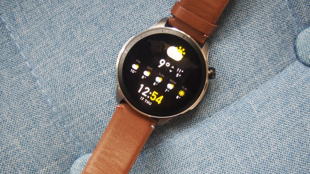 Écran météo Amazfit GTR 4