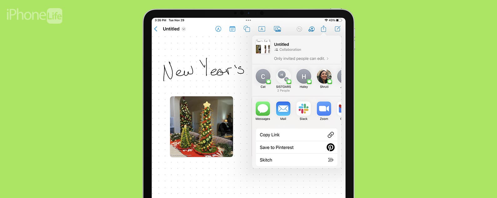 1670061622 Comment partager un tableau sur Freeform sur iPad pour la