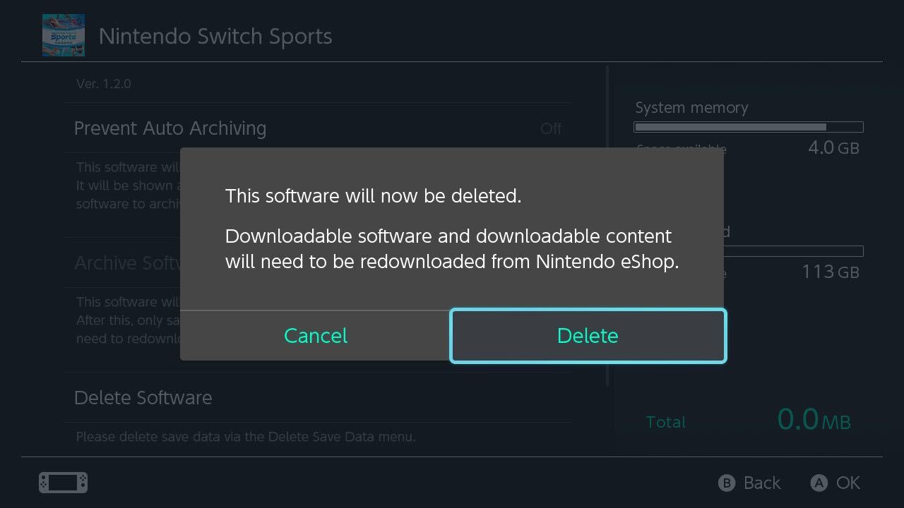 1670234185 769 Comment supprimer des jeux sur Nintendo Switch
