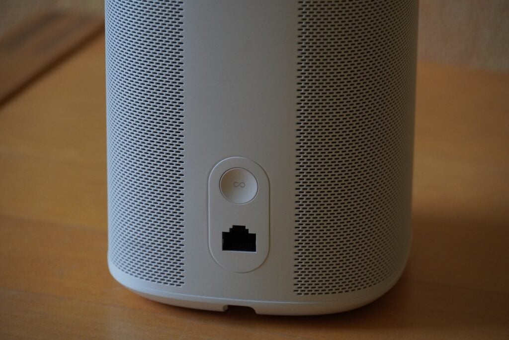 Bouton de jonction des connexions arrière Sonos One SL