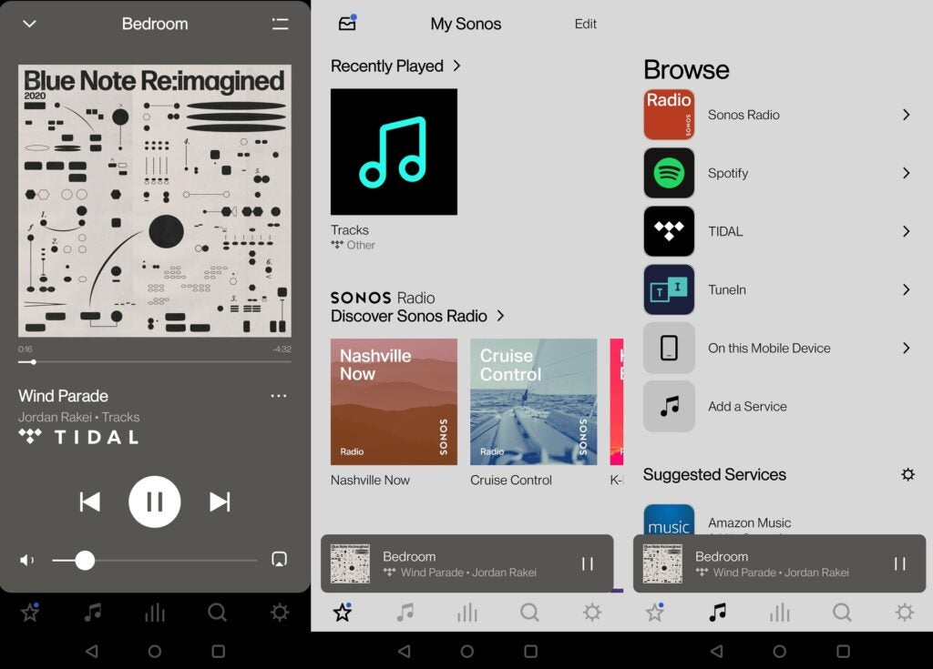 Application Sonos One SL S2