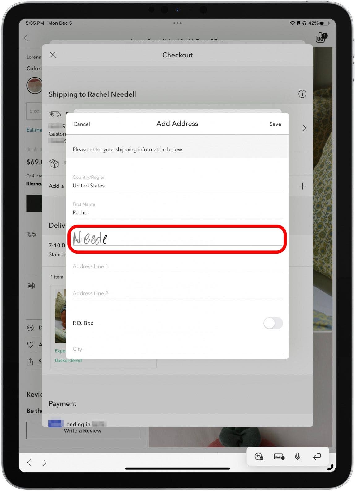 Remplissez des formulaires avec Scribble.