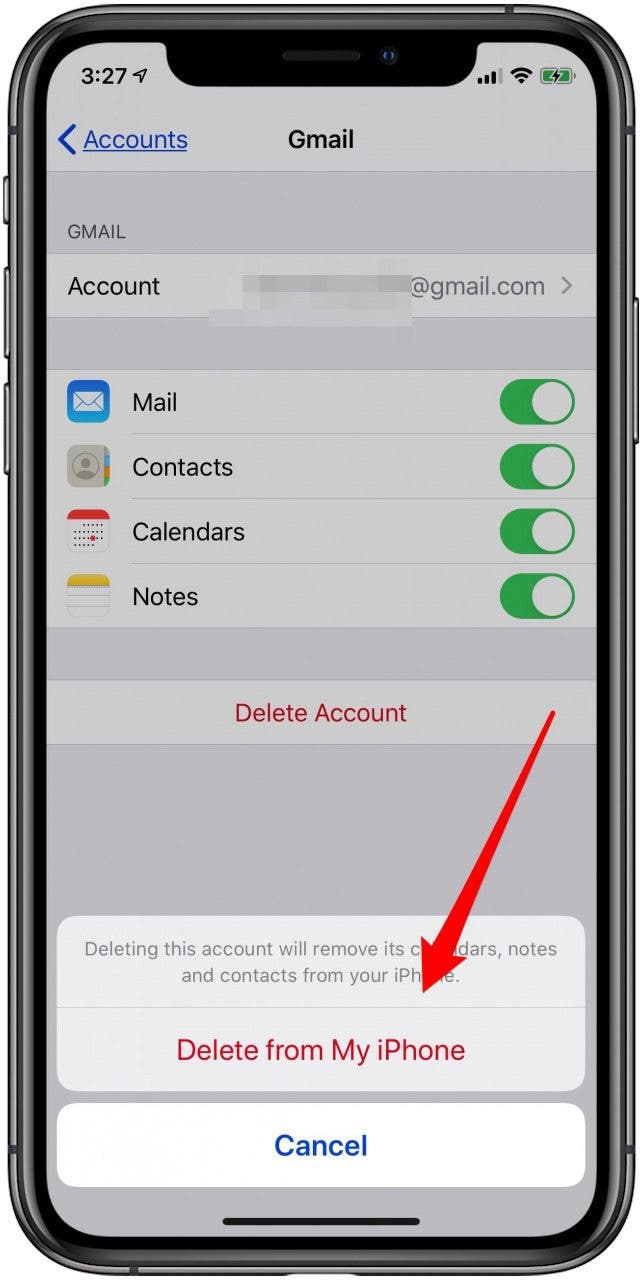 comment supprimer un compte de messagerie 