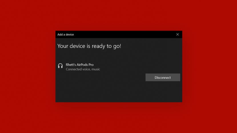 Comment connecter des AirPods a un PC