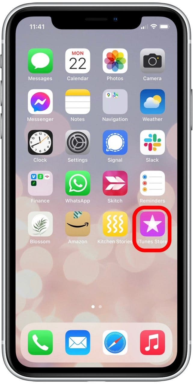 Appuyez sur iTunes Store et découvrez comment utiliser la carte-cadeau Apple avec le partage familial.