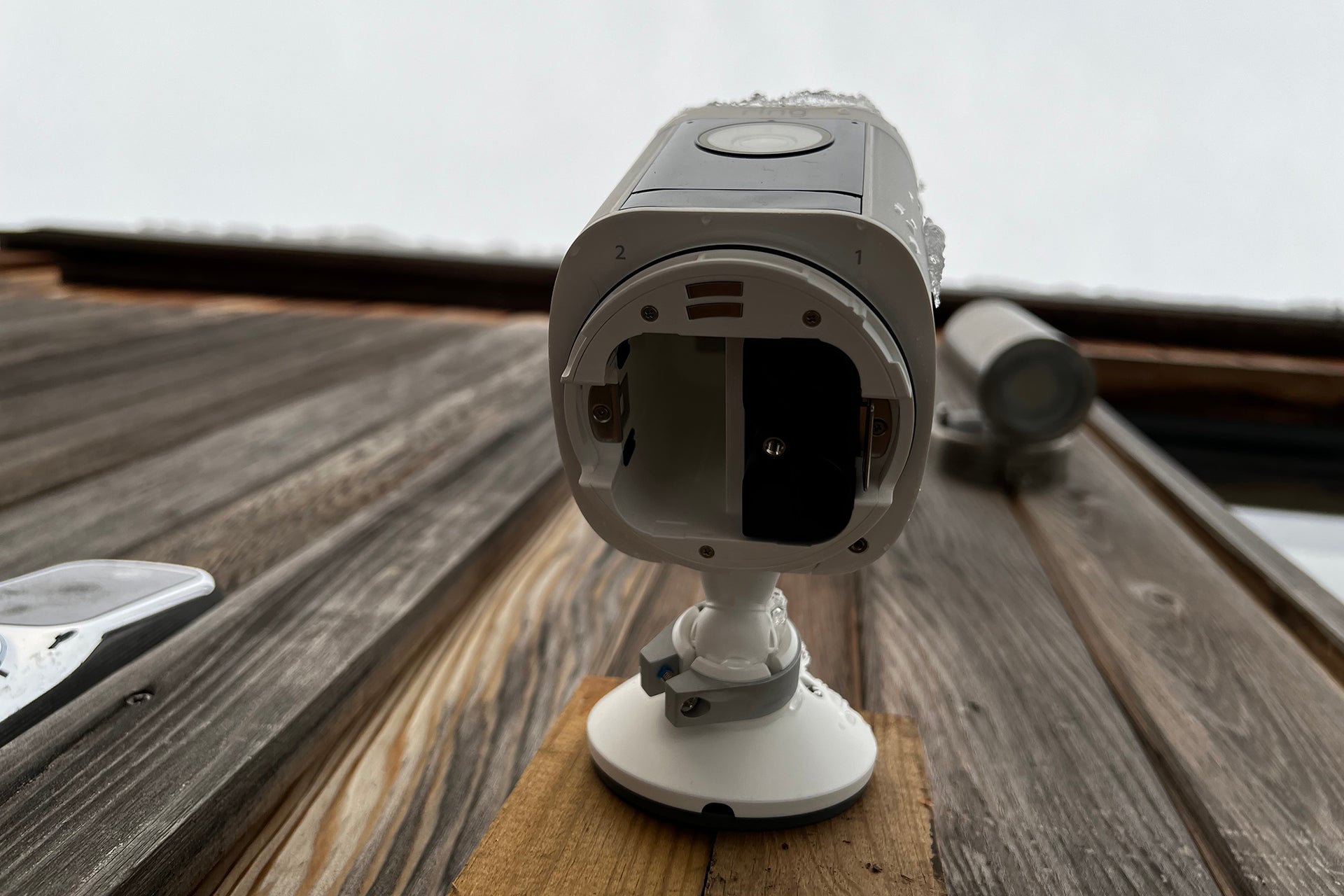 Les batteries de la Ring Spotlight Cam Pro