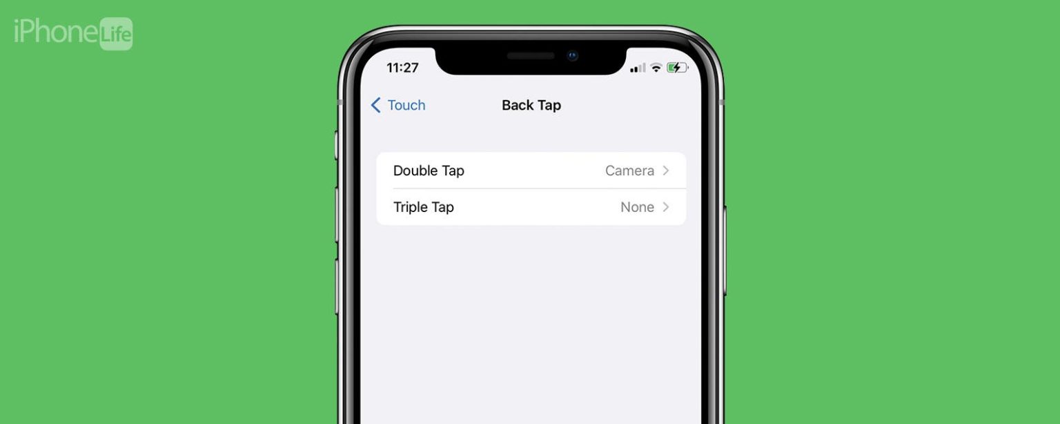 1672770735 Utilisez Back Tap pour ouvrir rapidement lappareil photo de votre