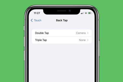 1672770735 Utilisez Back Tap pour ouvrir rapidement lappareil photo de votre