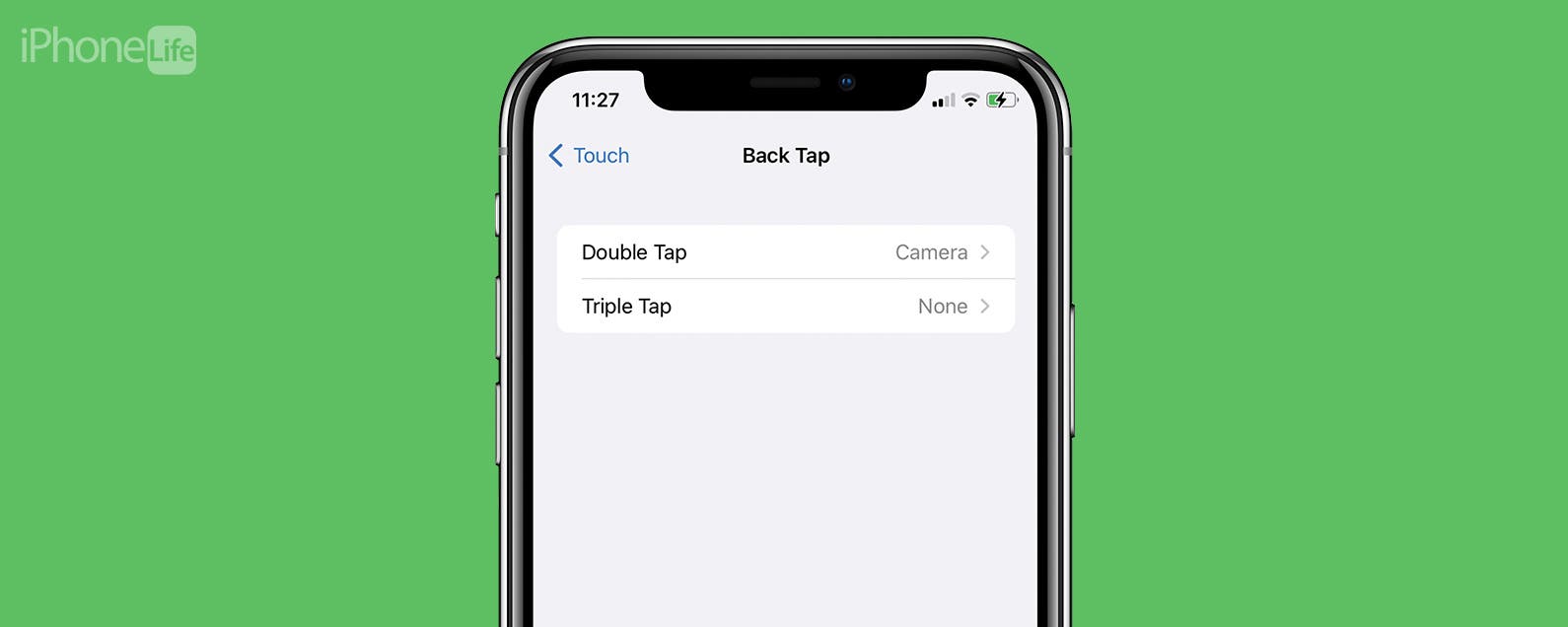 1672770735 Utilisez Back Tap pour ouvrir rapidement lappareil photo de votre
