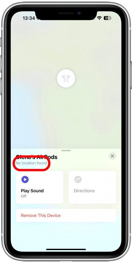Si vous ne voyez pas l'emplacement de vos AirPods, cela peut arriver pour plusieurs raisons.