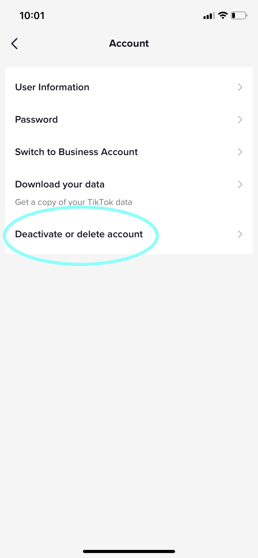 1673524116 990 Comment supprimer votre compte TikTok