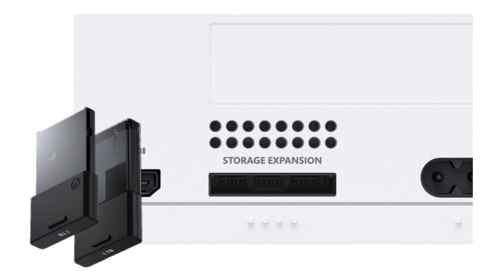 Stockage sur la Xbox Series S