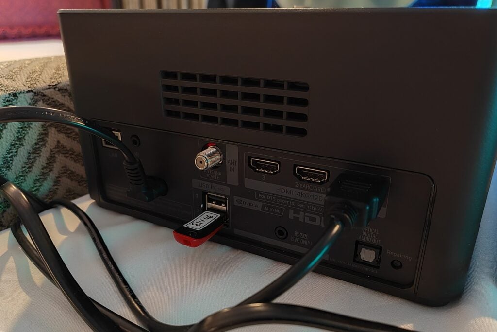 Arrière du boîtier de connexion zéro