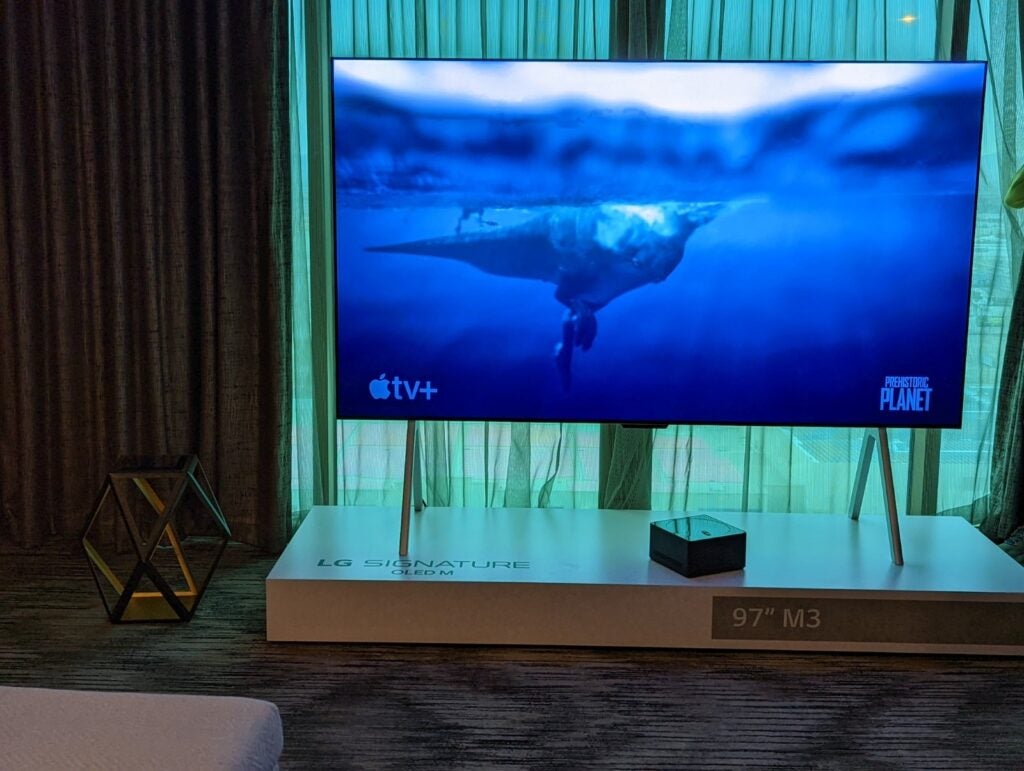 Planète préhistorique LG M3 OLED