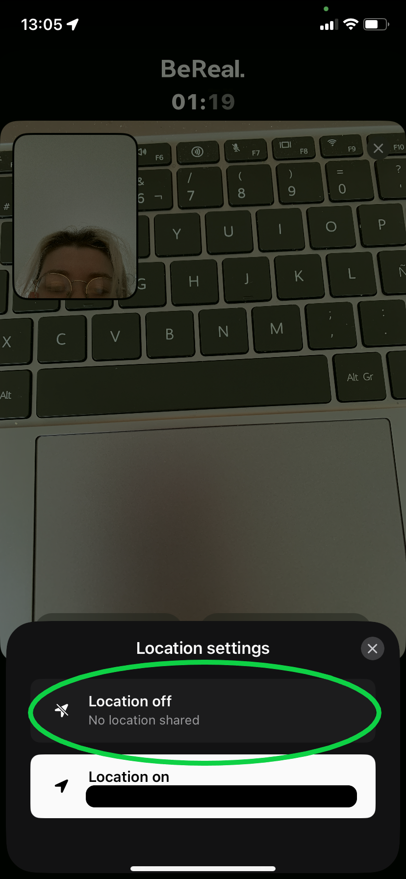 1674065302 337 Comment desactiver le partage de position dans BeReal