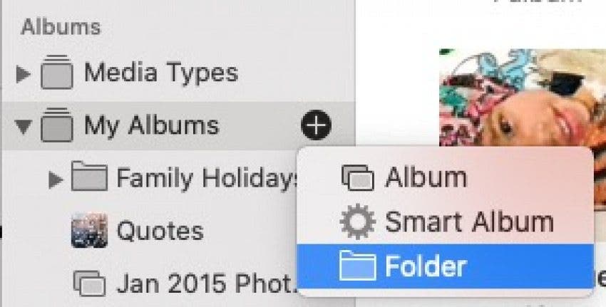dossier photo albums mac