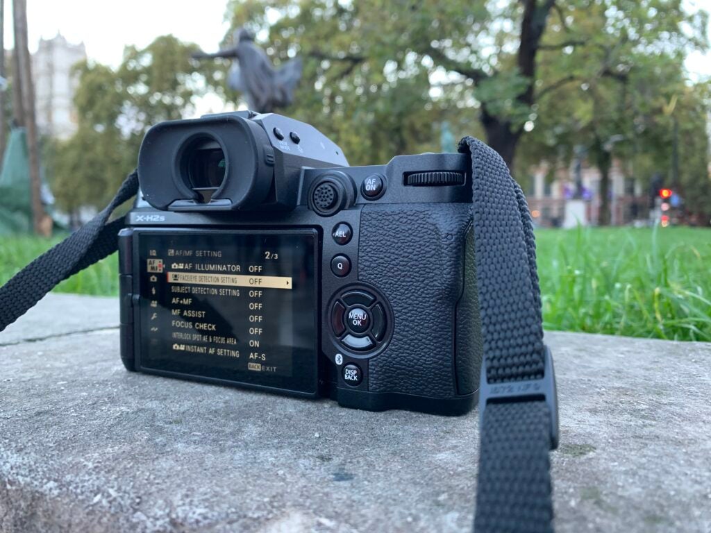 Commandes Fujifilm X-H2S