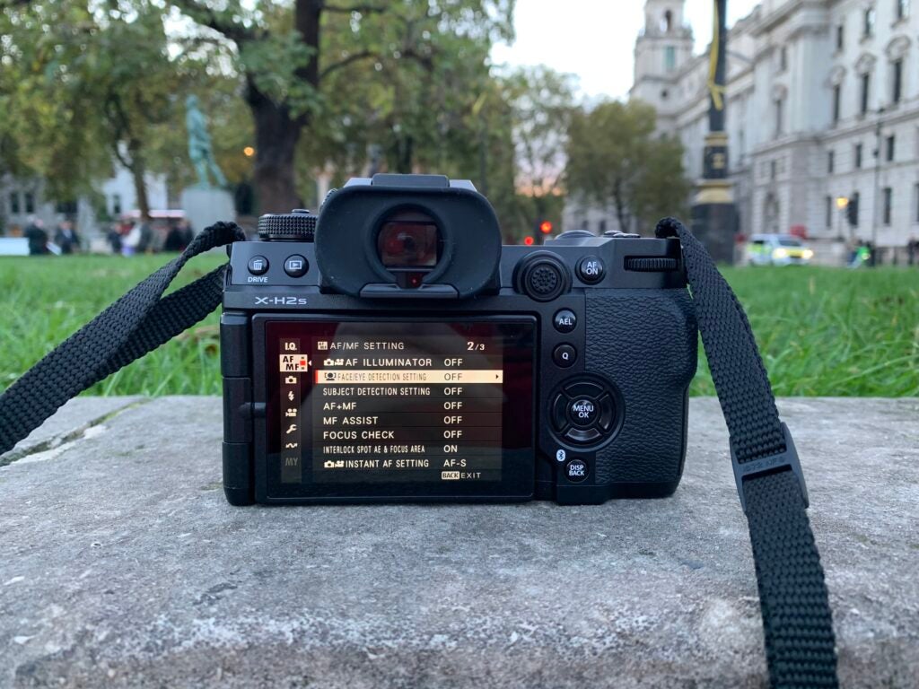 Arrière du Fujifilm X-H2S