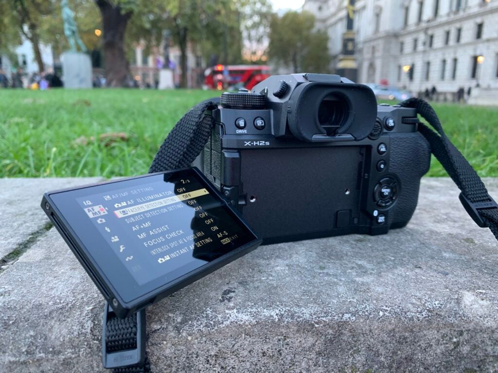 Écran Fujifilm X-H2S