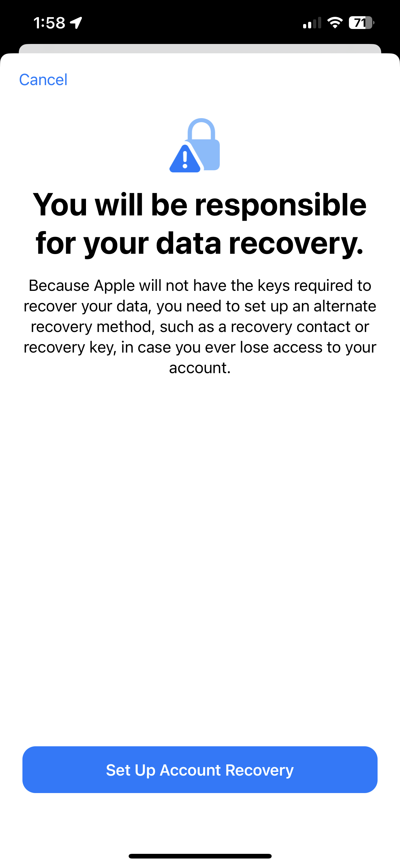 Comment activer la protection avancee des donnees pour iCloud sur