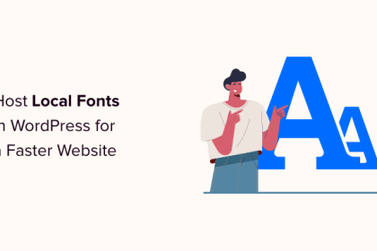 Comment heberger des polices locales dans WordPress pour un site