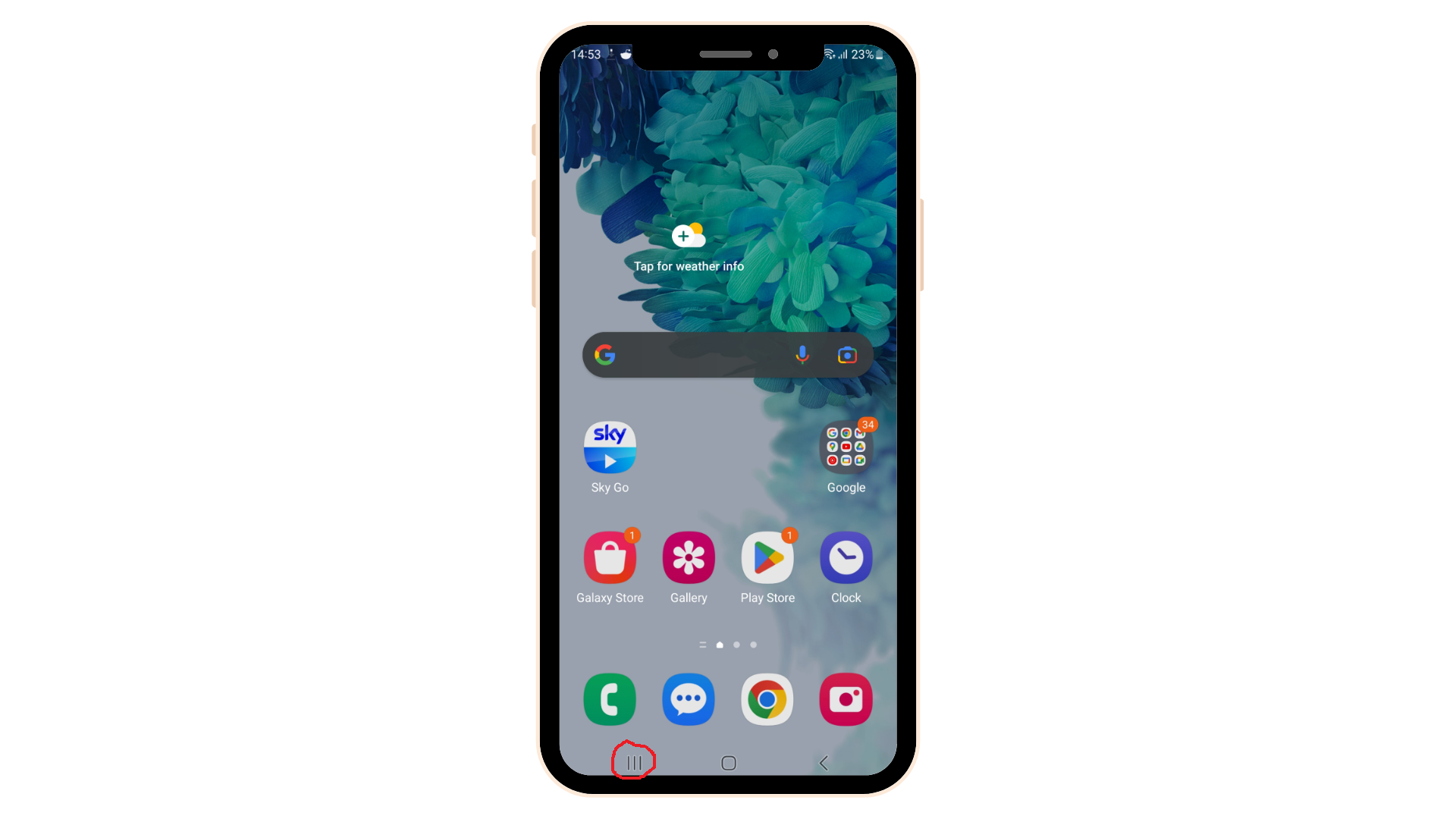 Comment utiliser le multitache en ecran partage sur le Samsung