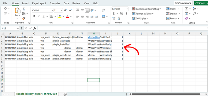 fichier Excel fichier Excel