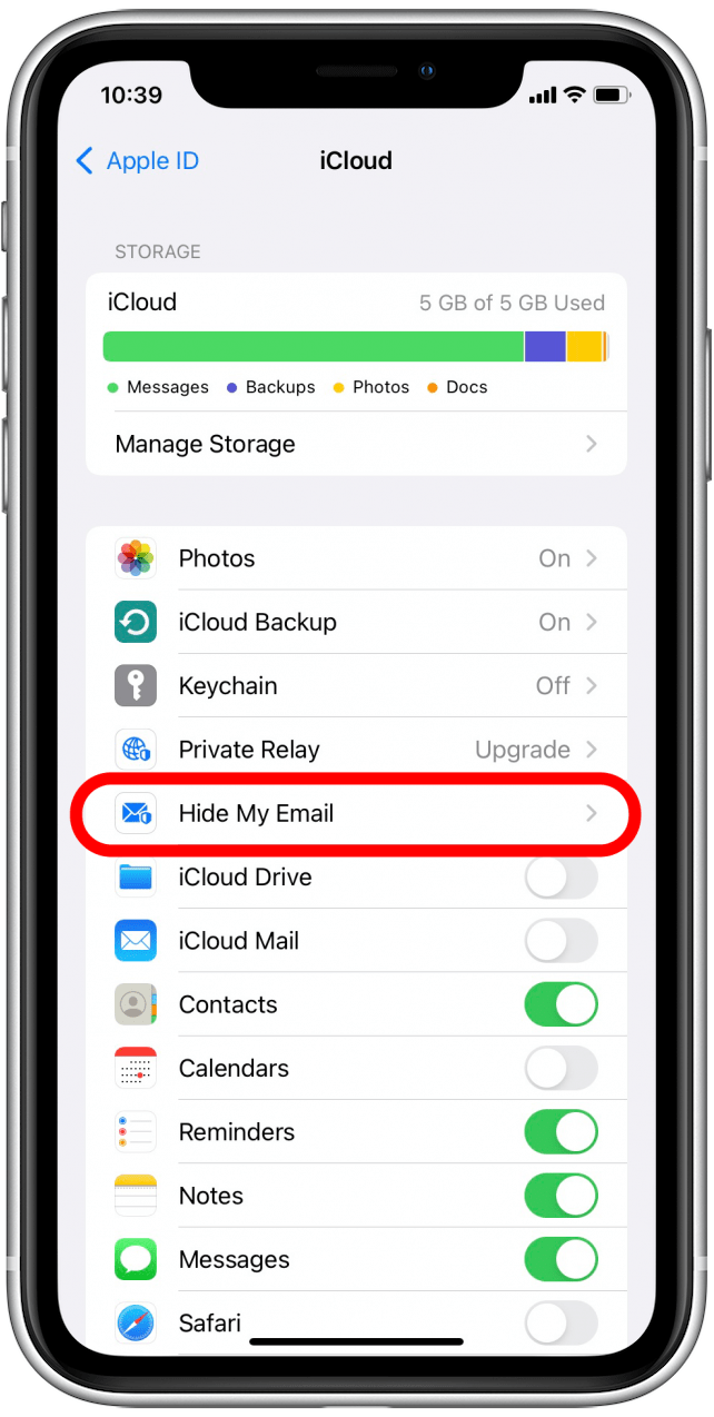 iCloud