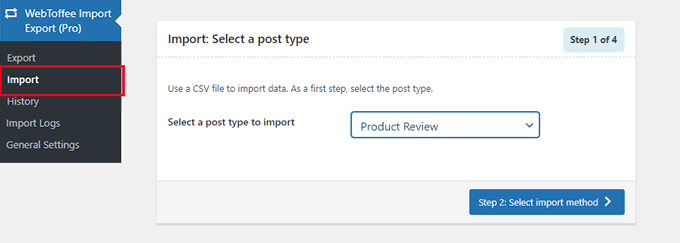 Importer ou exporter des avis sur les produits Importer ou exporter des avis sur les produits