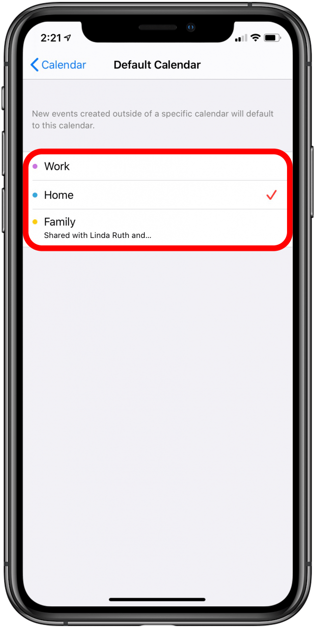 1676413448 401 Comment definir un calendrier par defaut sur iPhone et iPad