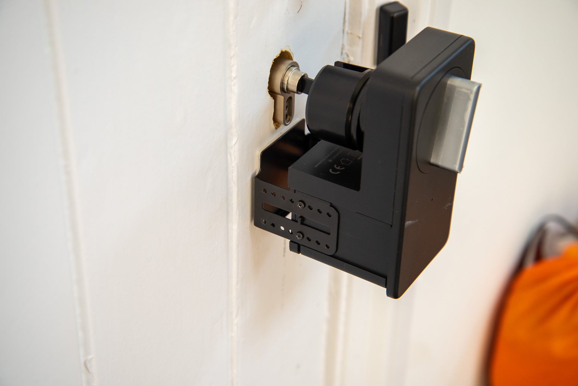 Verrou SwitchBot installé