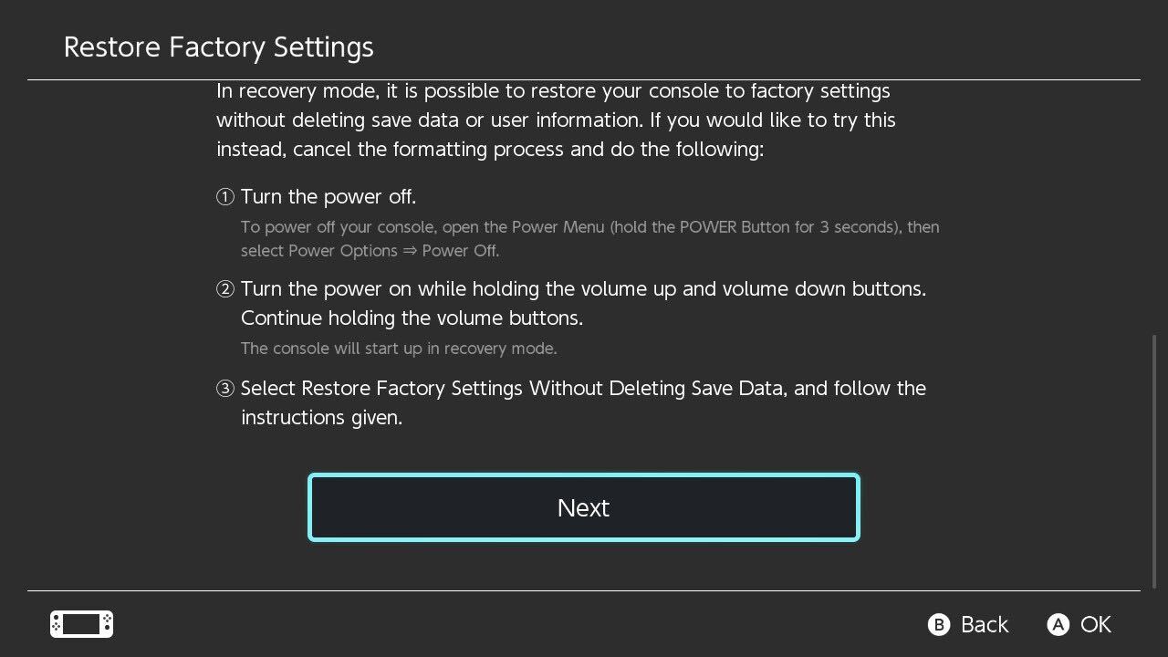 1676641694 208 Comment reinitialiser une console Nintendo Switch