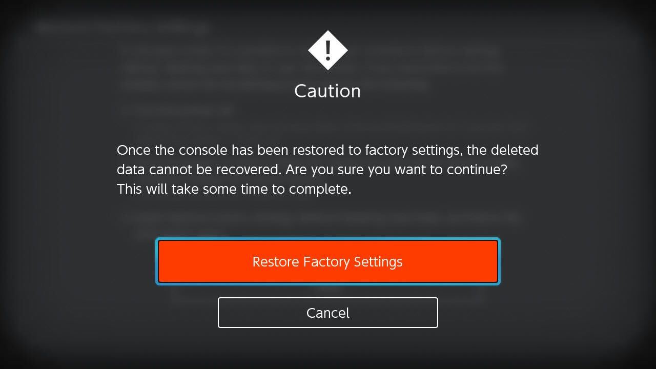 1676641694 567 Comment reinitialiser une console Nintendo Switch