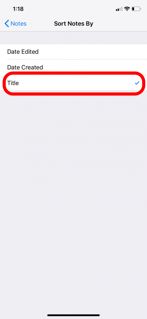 1676656566 967 Comment trier les notes par ordre alphabetique sur votre iPhone