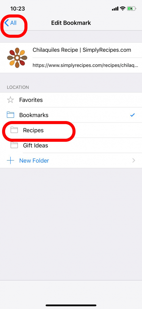 1676674810 675 Comment creer des dossiers de signets dans Safari sur iPhone