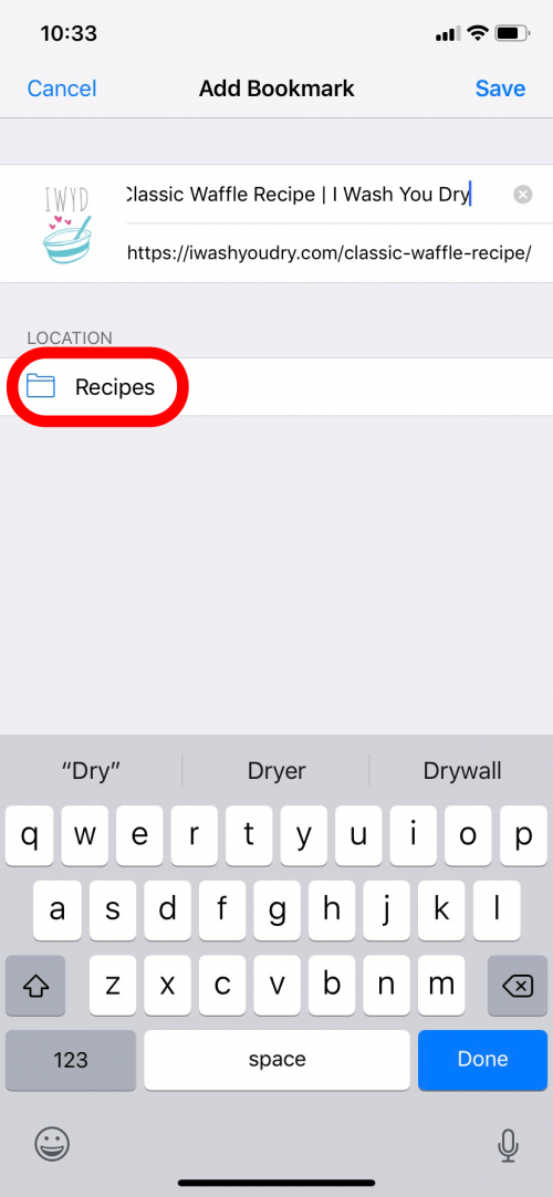 1676674811 513 Comment creer des dossiers de signets dans Safari sur iPhone