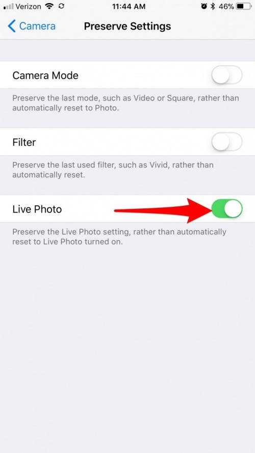 1677105141 897 Comment conserver les parametres de lappareil photo avec iOS 11