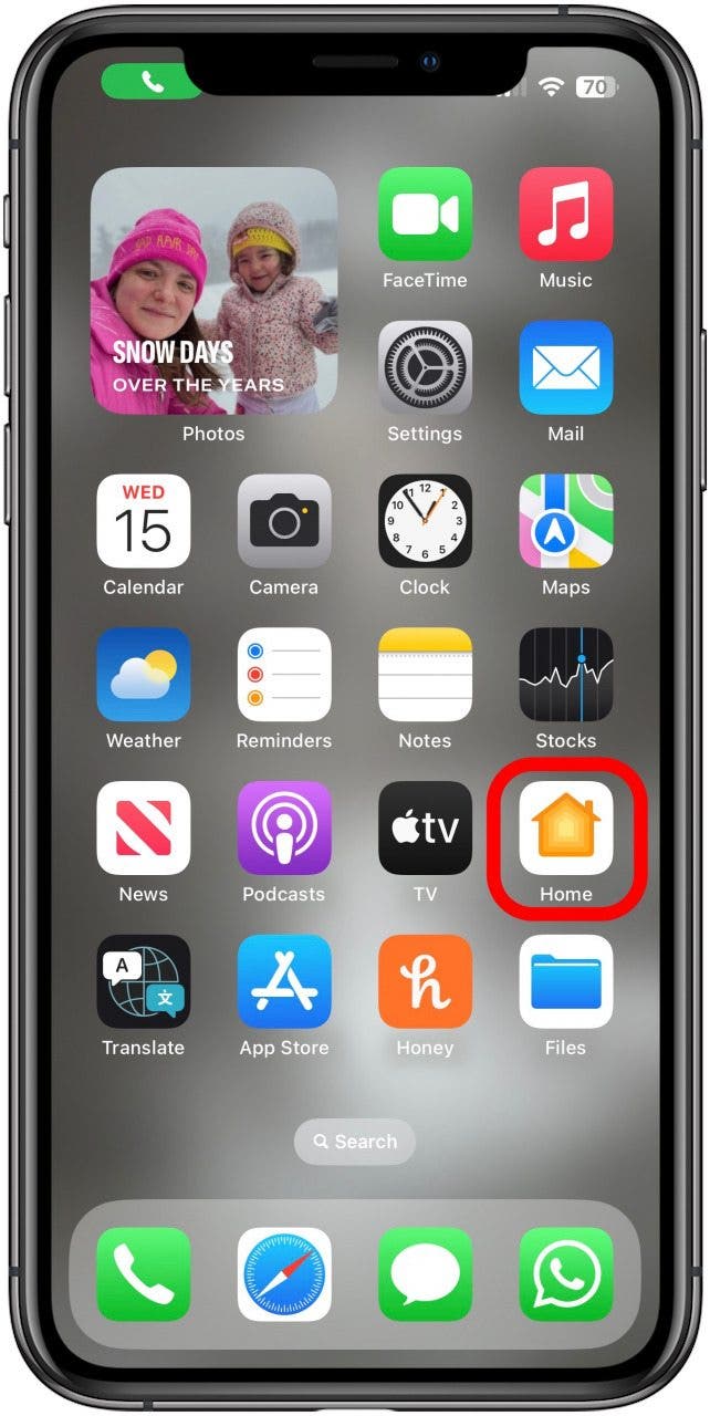 ouvrir l'application home comment redémarrer homepod