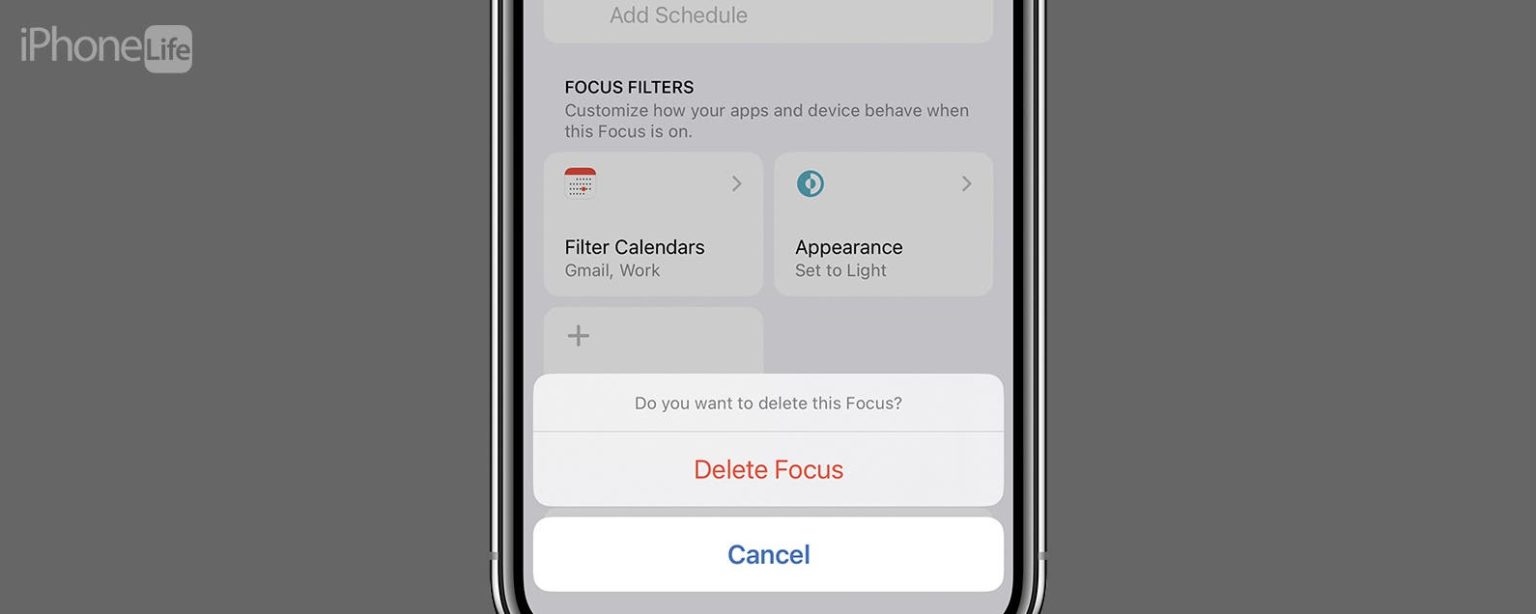 1677572185 Comment supprimer un focus sur iPhone en quelques secondes 2023