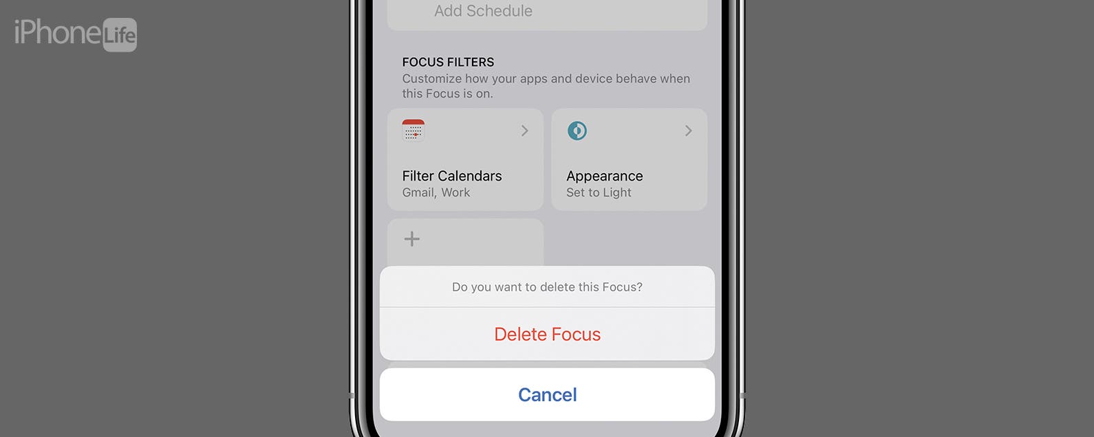 1677572185 Comment supprimer un focus sur iPhone en quelques secondes 2023
