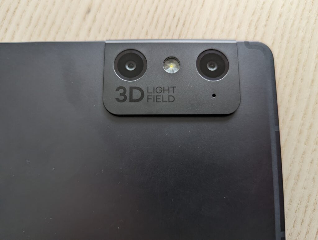 Le réseau de caméras arrière du Nubia Pad 3D