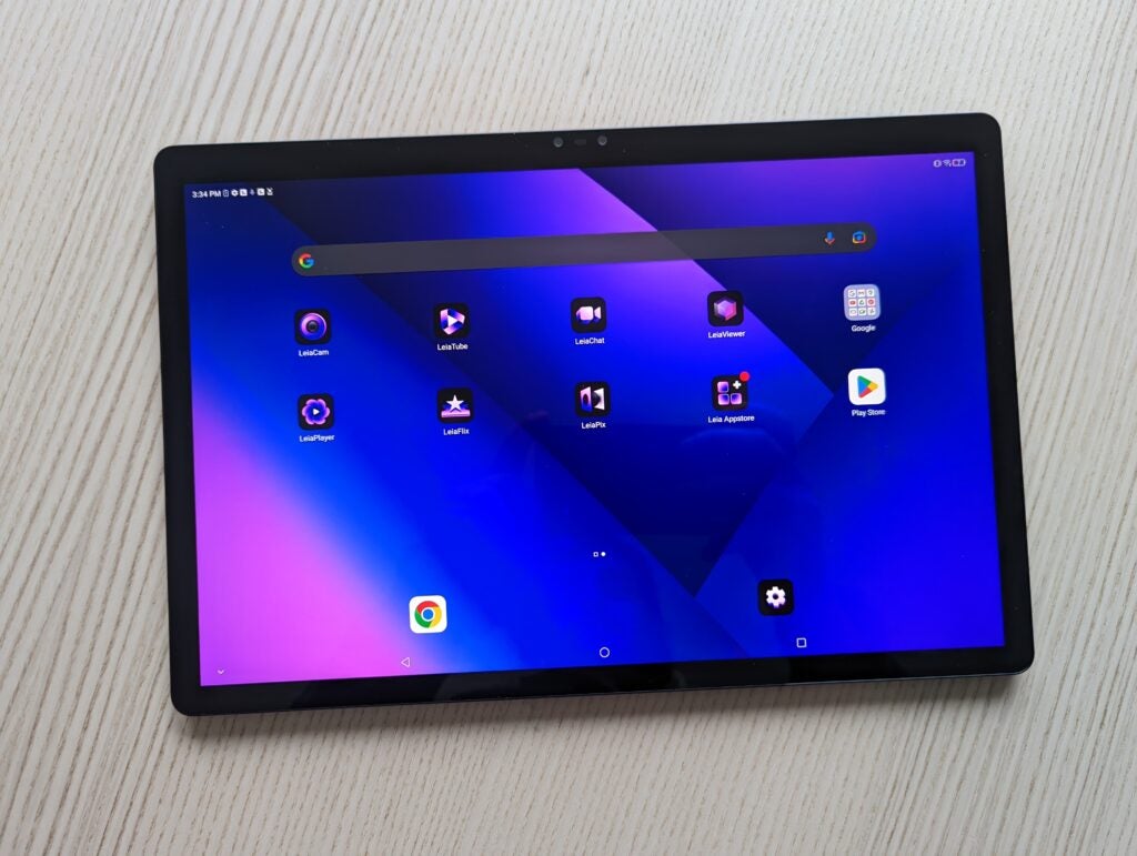 Android fonctionnant sur Nubia Pad 3D