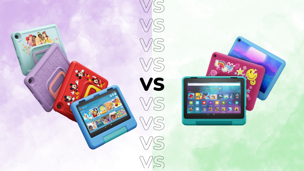 Amazon Fire HD 8 Kids vs Amazon Fire HD 8