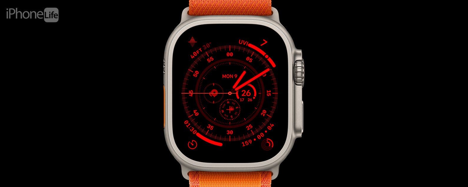 Apple Watch Ultra Night Mode allumez votre montre en