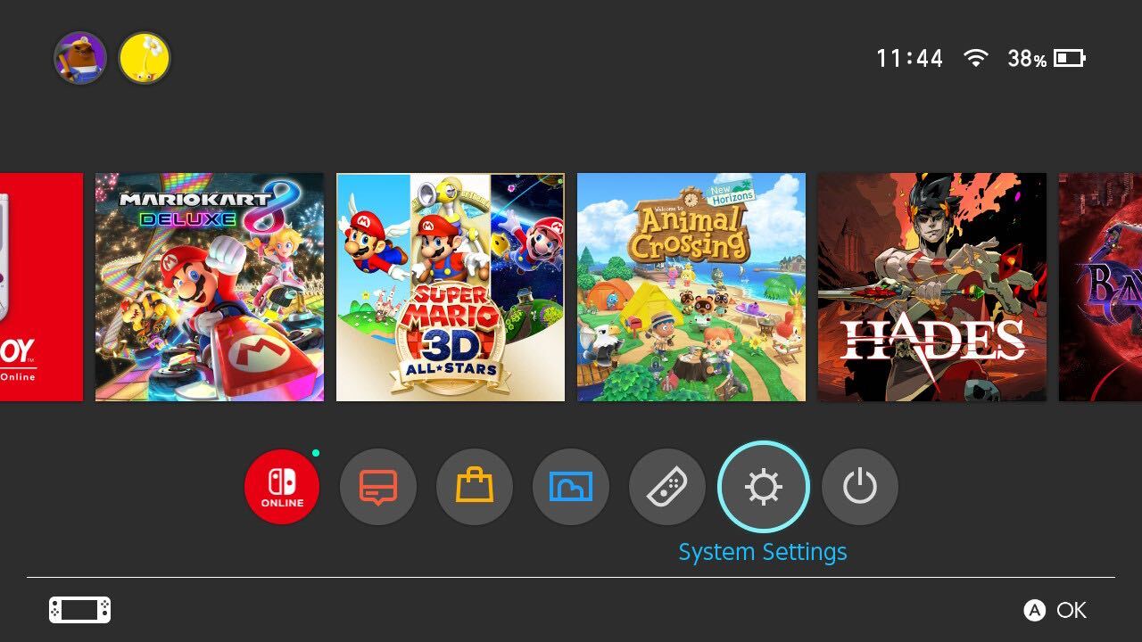 Comment reinitialiser une console Nintendo Switch
