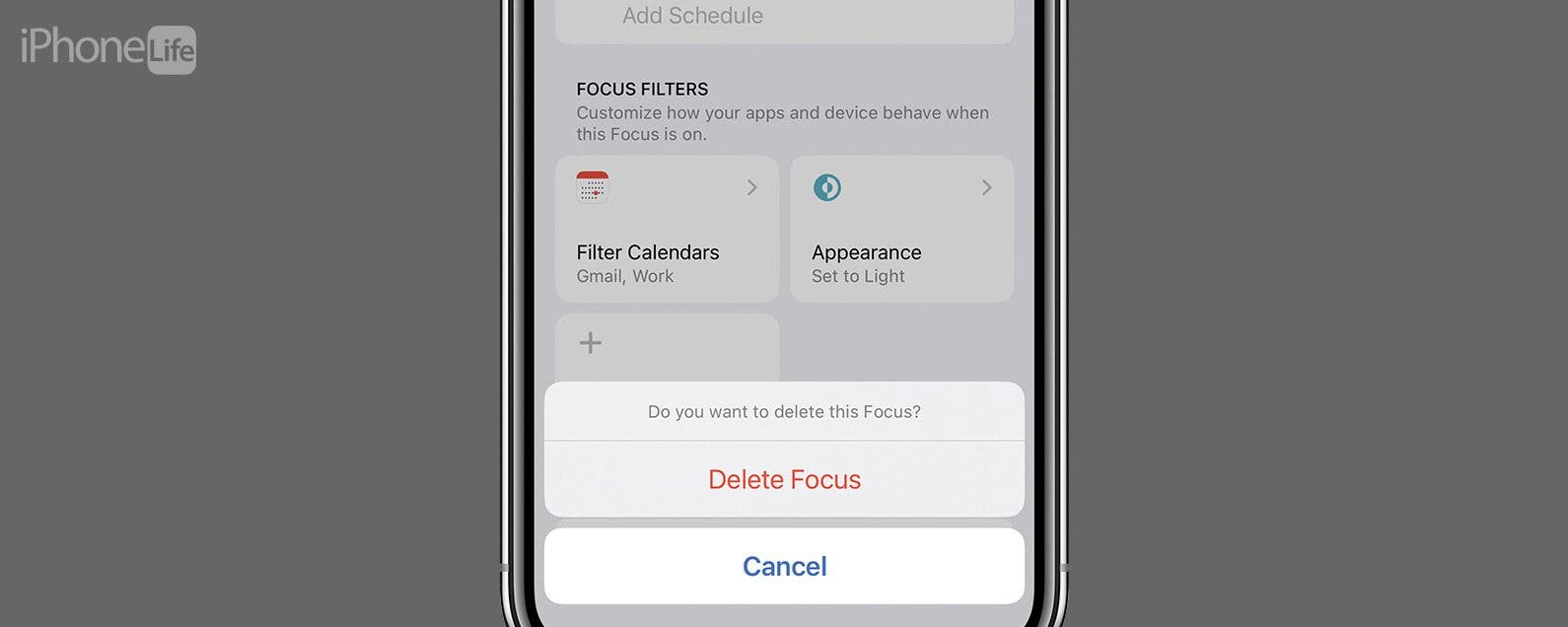 Comment supprimer un focus sur iPhone en quelques secondes 2023