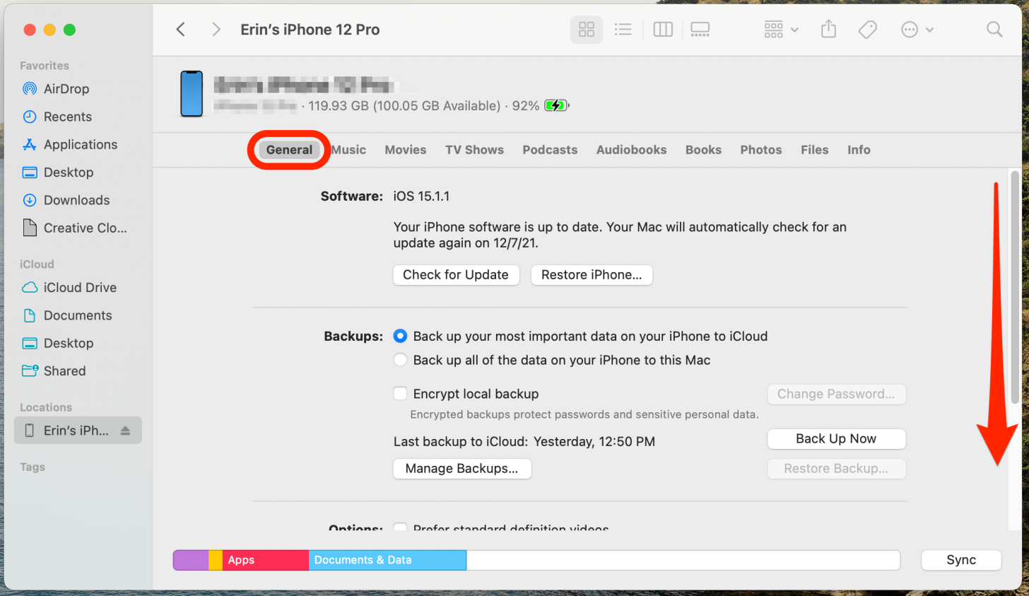 Comment synchroniser liPhone avec le Mac 2023