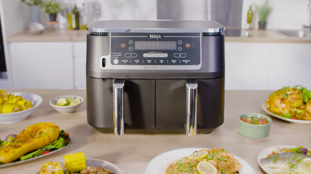 La friteuse a air Ninja Dual Basket vient de recevoir