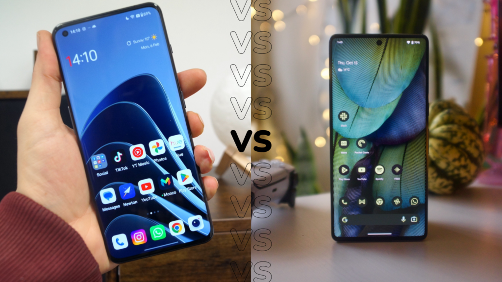OnePlus 11 vs Google Pixel 7 Pro lequel choisir