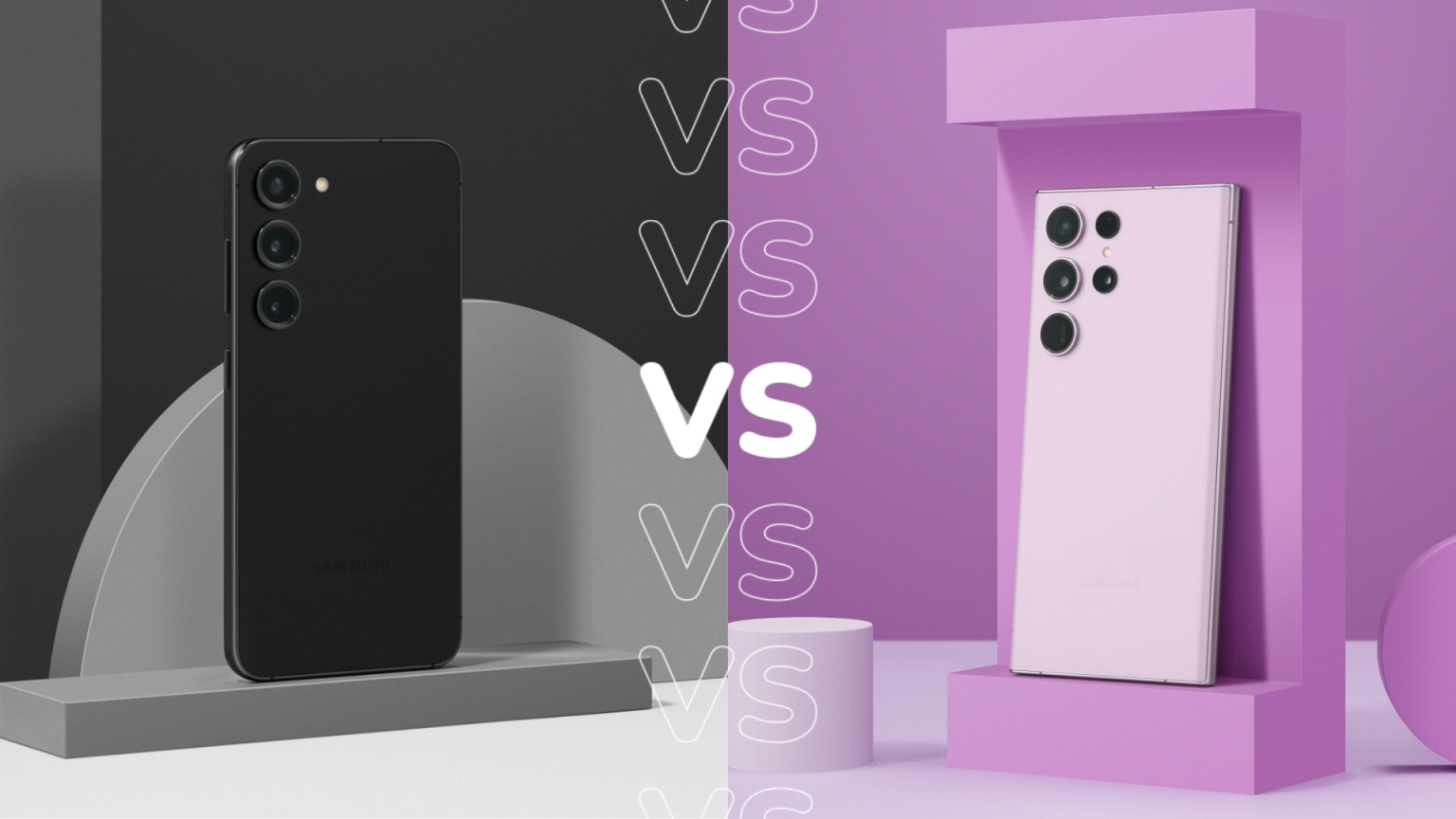Samsung Galaxy S23 vs Samsung Galaxy S23 Ultra lequel